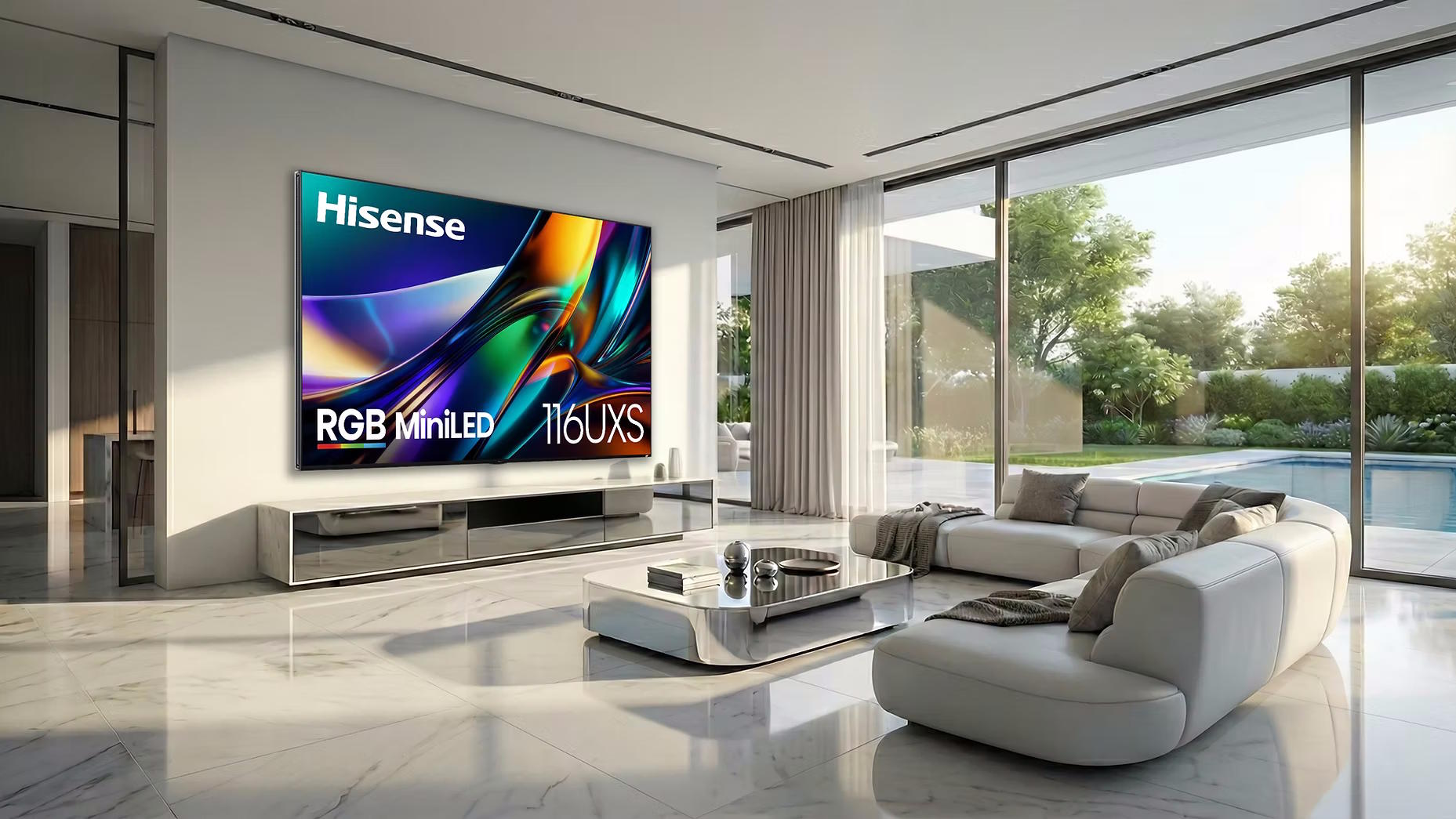 Hisense 116UXS RGB MiniLED evo